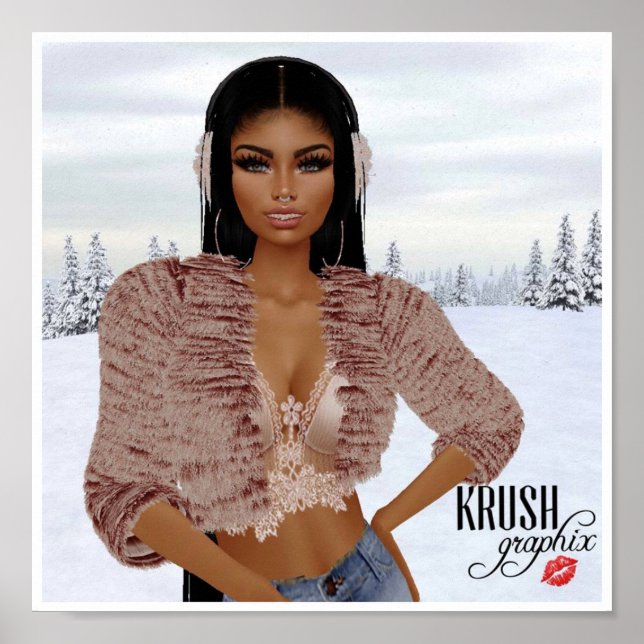 Krush Graphix by Ahsek Novel Snow Day Poster 2 (Front)