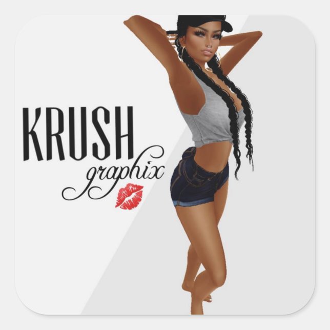 Krush Graphix by Ahsek Novel Stickers 20 (Front)