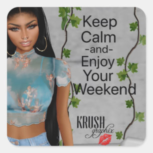 Krush Graphix by Ahsek Novel Stickers 25