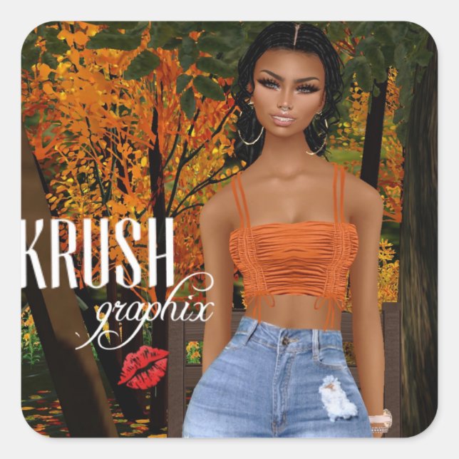 Krush Graphix by Ahsek Novel Stickers 43 (Front)