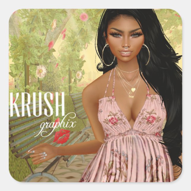 Krush Graphix by Ahsek Novel Stickers 54 (Front)