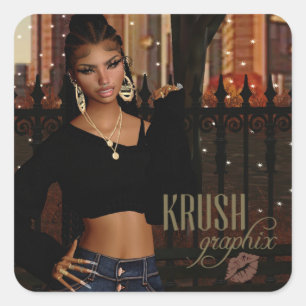 Krush Graphix by Ahsek Novel Stickers 64