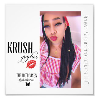 Krush Graphix x Ahsek Novel Pix 2 Photo Print
