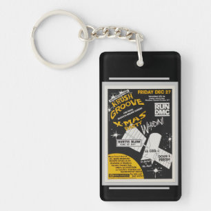 Krush Groove Christmas Party Key Ring