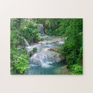 Krushuna Waterfalls Krushunski Vodopadi Bulgaria Jigsaw Puzzle