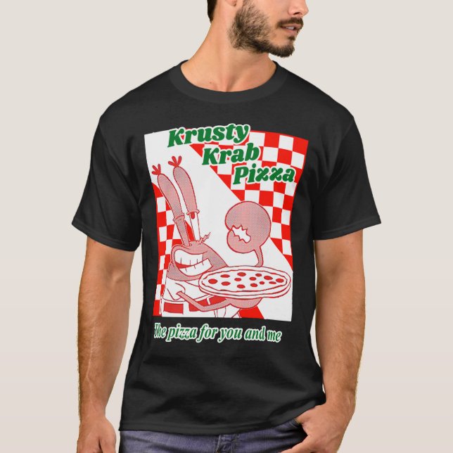 Krusty Krab Pizza Essential T-Shirt (Front)