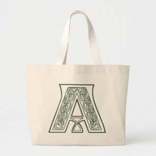 KRW - A - Celtic Monogrammed Tote Bag