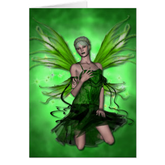 KRW Absinthe The Green Fairy Blank Card
