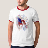 KRW American Flag Fireworks Patriotic