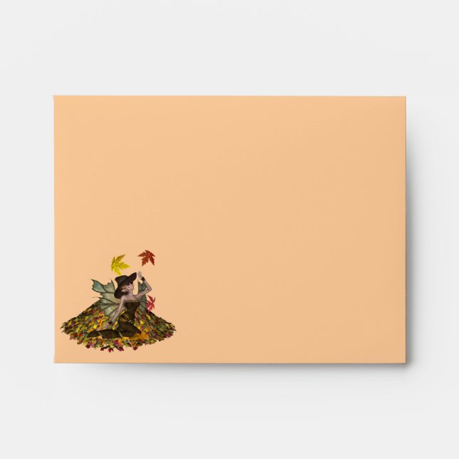 KRW Autumn Faery A2 Envelope (Front)