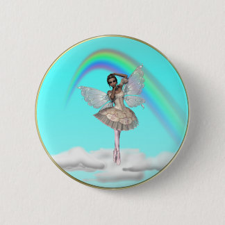 KRW Ballerina Faery 6 Cm Round Badge