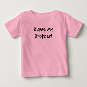 KRW Blame my Brother! Baby T-Shirt