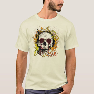 KRW Bleeding From the Eyes Gothic Skull T-Shirt