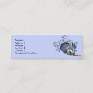 KRW Blue Mushroom Fairy Profile Card