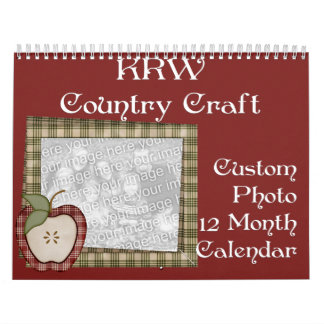 KRW Country Craft Custom Photo 2011 Calendar