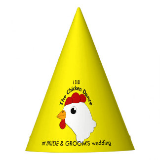 KRW Custom Funny Chicken Dance Wedding Hat