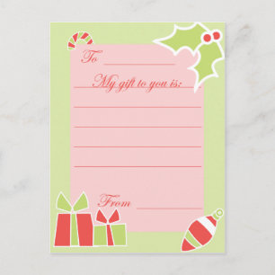 KRW Custom Holiday Gift Card