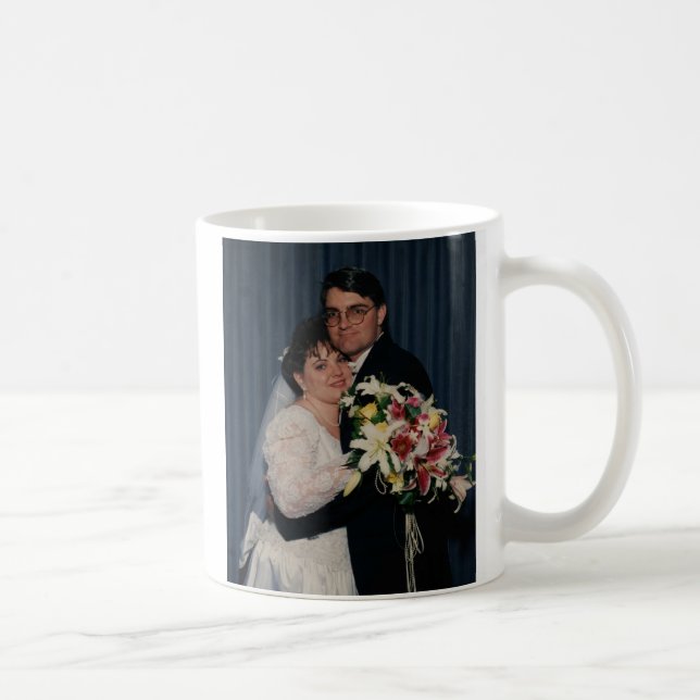 KRW Custom Photo Mug with Text (Right)