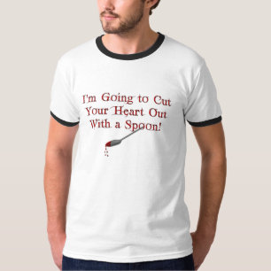 KRW Cut Your Heart Out With a Spoon Funny Shirt