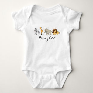 KRW Cute Baby Zoo Animal Bodysuit