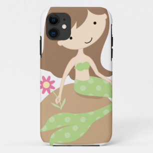 KRW Cute Green Mermaid Case-Mate iPhone Case