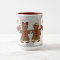 KRW Cute Snowman and Gingerbread Couple Mug