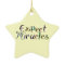 KRW Expect Miracles Star Ornament