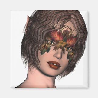 KRW Fall Masked Faery Magnet