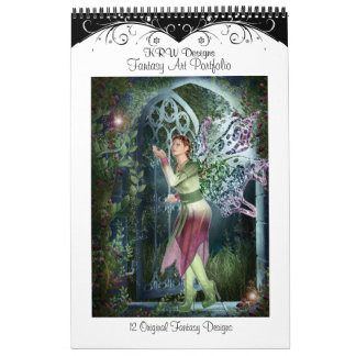 KRW Fantasy Art Portfolio Calendar