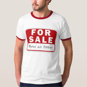 KRW Funny For Sale Sign T-Shirt