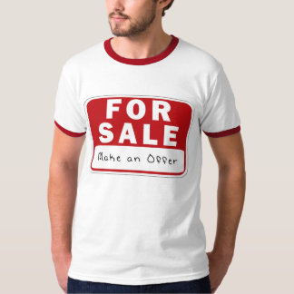KRW Funny For Sale Sign T-Shirt