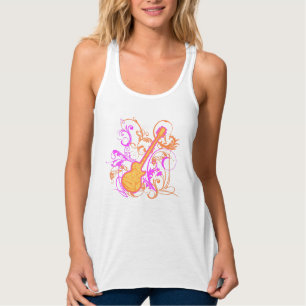 KRW Girl's Rock Guitar Grunge Singlet