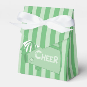 KRW Green Cheerleader Party Tent Favour Bag Box