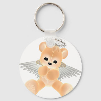 KRW Guardian Angel Bear Key Ring