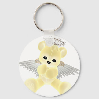 KRW Guardian Angel Bear Key Ring