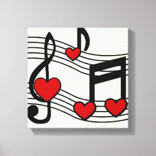 KRW I Love Rock n Roll Canvas Print