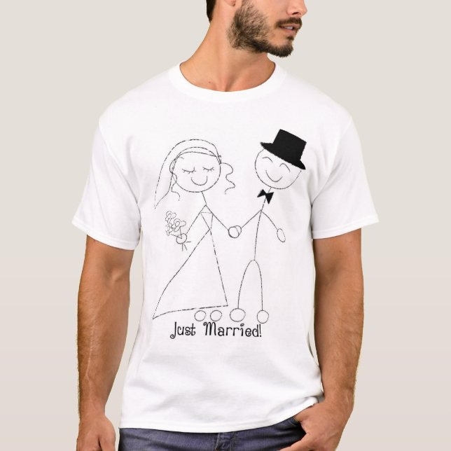 KRW Just Married Honeymoon Shirt (Front)