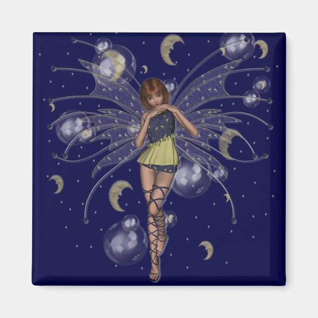 KRW Kiri - Celestial Faery - Red Head Magnet (Front)