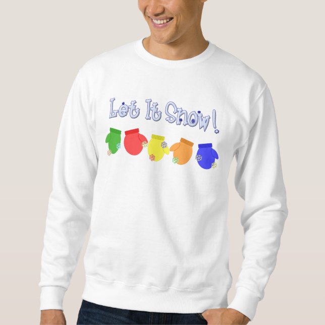 KRW Let It Snow - Kids Sweatshirt (Front)