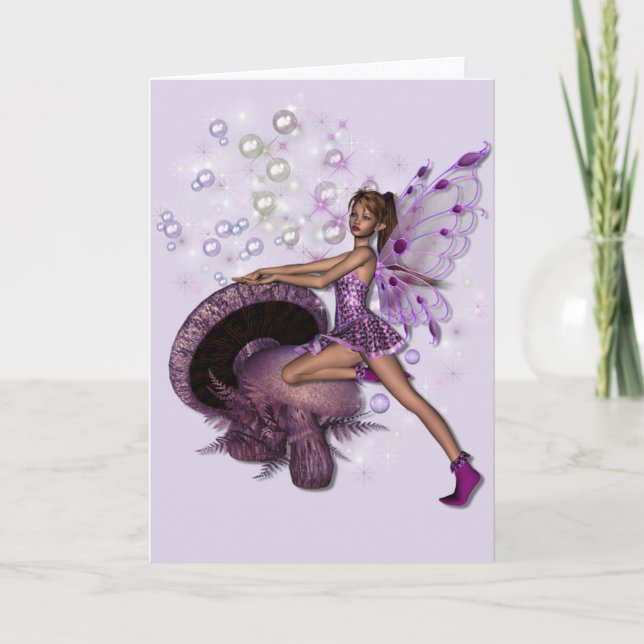 KRW Magical Mood Faerie Fantasy Card (Front)