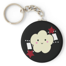 KRW Movie Popcorn Kawaii Keychain