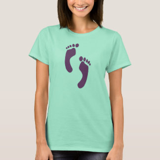 KRW Retro 70's Feet Design T-Shirt