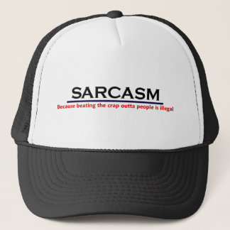 KRW Sarcasm Funny Joke Trucker Hat