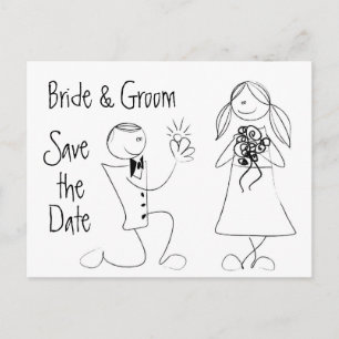 KRW Save the Date Custom Wedding Card