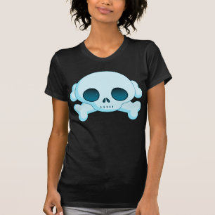 KRW Skull and Crossbones Blue T-Shirt