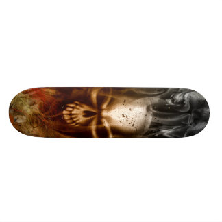 KRW Smouldering Skull Skateboard