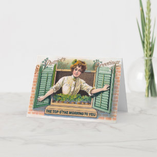 KRW St Patricks Greetings Card
