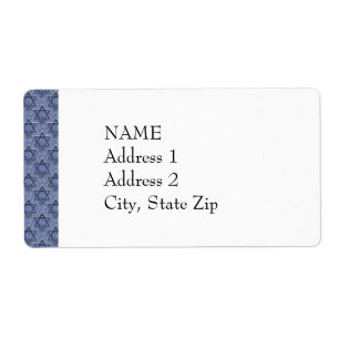 KRW Star of David Custom Shipping Label