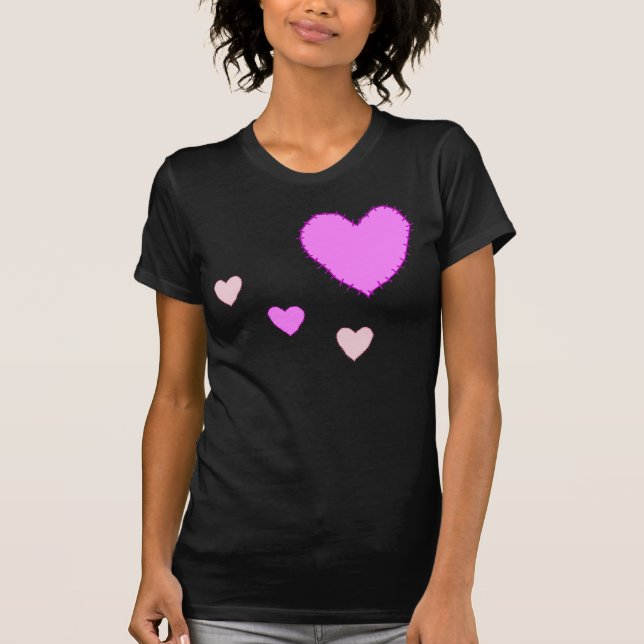 KRW Stitched Hearts Shirt (Front)