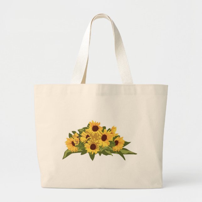 KRW Sunflower Tote Bag (Front)